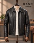 HANN Classic Lambskin Jacket – Black